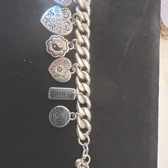 Retired Vintage Brighton Bracelet Positive Encouragement #freeshipping - Picture 4 of 5